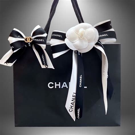 chanel camellia bow